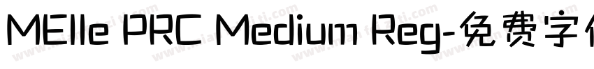 MElle PRC Medium Reg字体转换